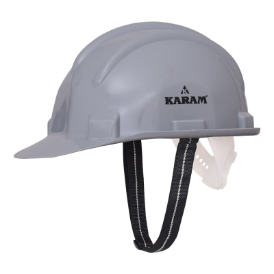 Safety Helmet with Protective Peak with Nape Type Adjustment 